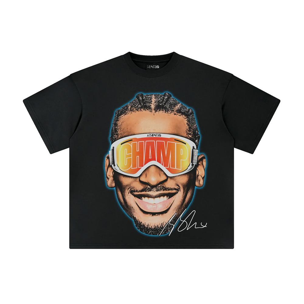 Athentiq Shai Gilgeous-Alexander 'Champion' T-Shirt 'Black'