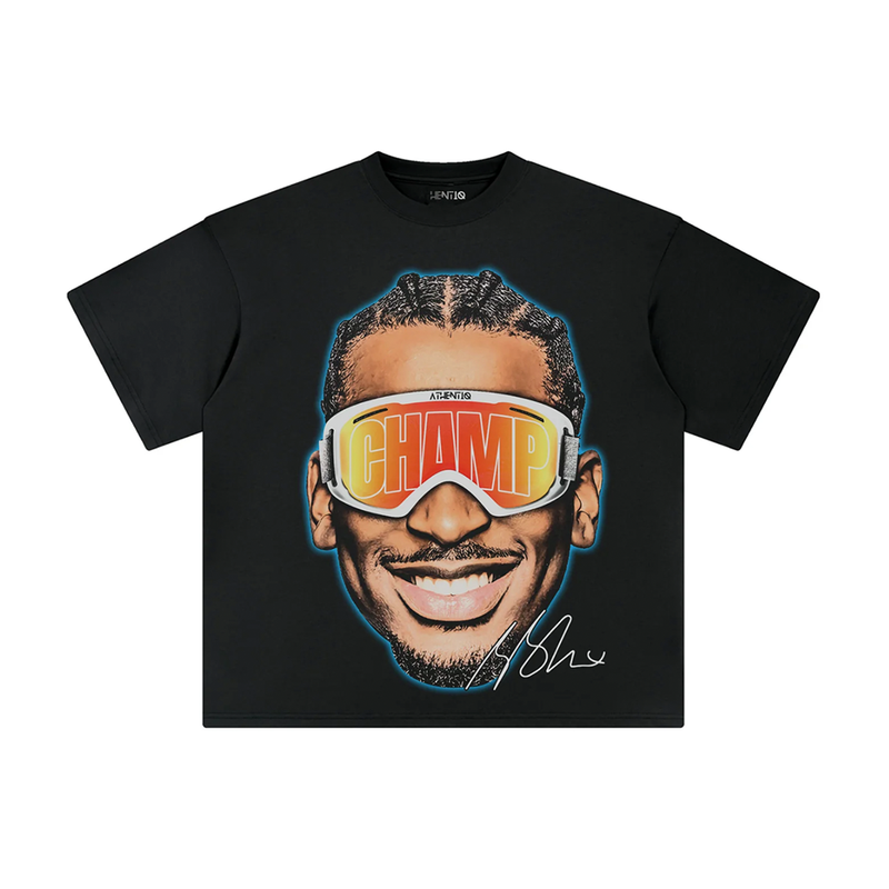 Athentiq Shai Gilgeous-Alexander 'Champion' T-Shirt 'Black'