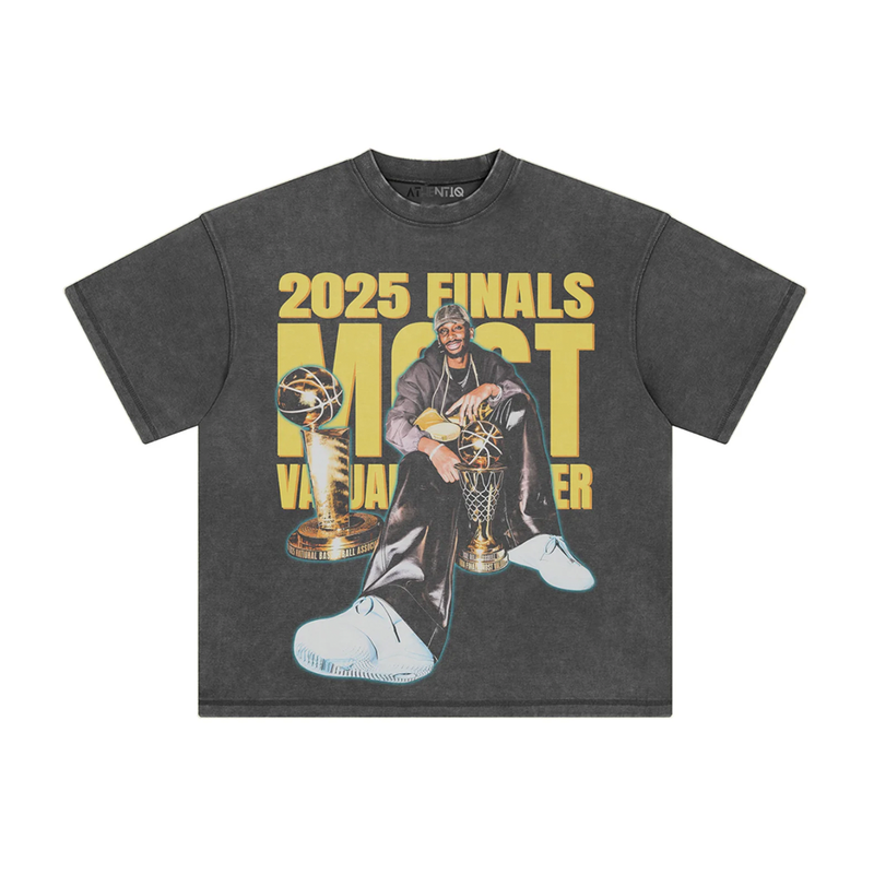 Athentiq Shai Gilgeous-Alexander 'Finals MVP' T-Shirt 'Vintage Dark Grey'