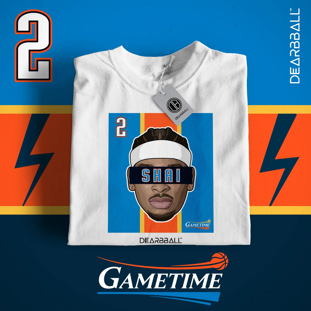 Dearball Shai OKC Gametime Edition Kids T-shirt 'White'