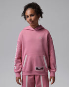Jordan Big Kids' Fleece Hoodie 'Pink'