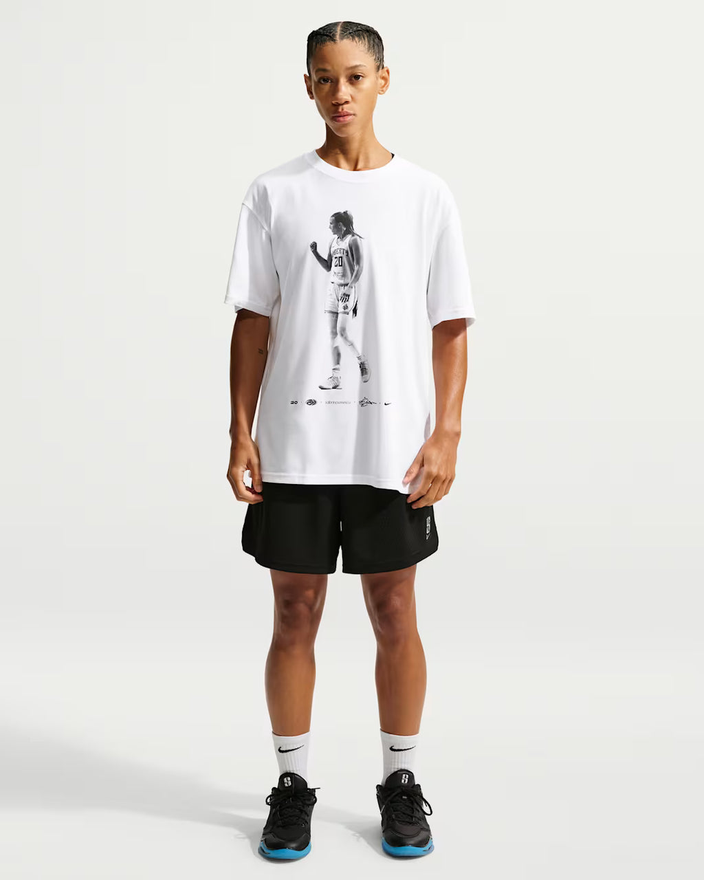 Sabrina Ionescu Sabrina Nike Dri-FIT Basketball T-Shirt 'White'