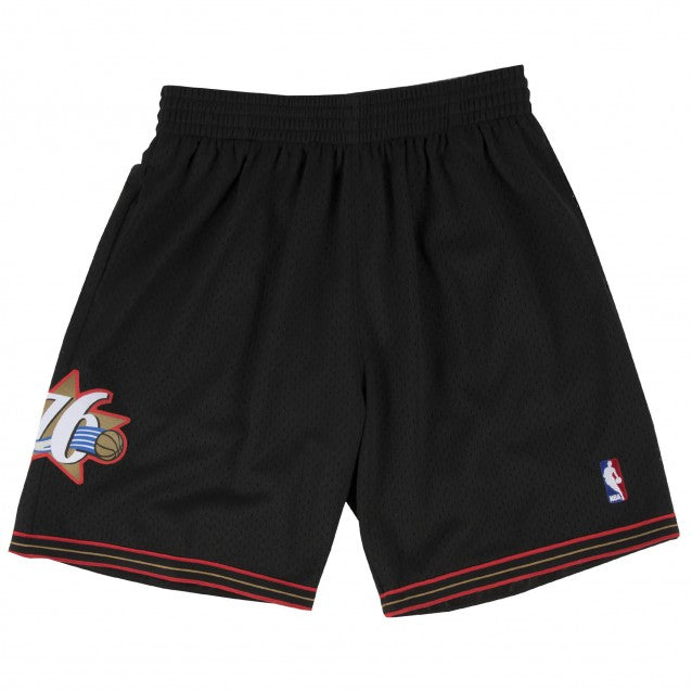 Mitchell & Ness Pholadelphia 76erd NBA Swingman Shorts 'Black'