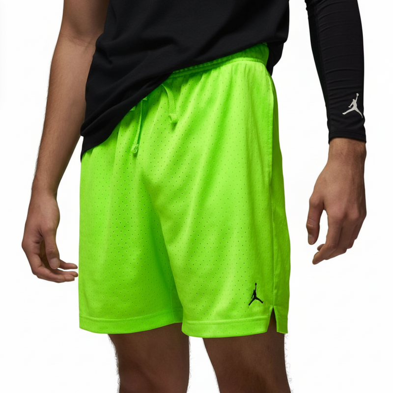 Jordan Sport Men's Dri-FIT Mesh Shorts 'Electric Green/Black'