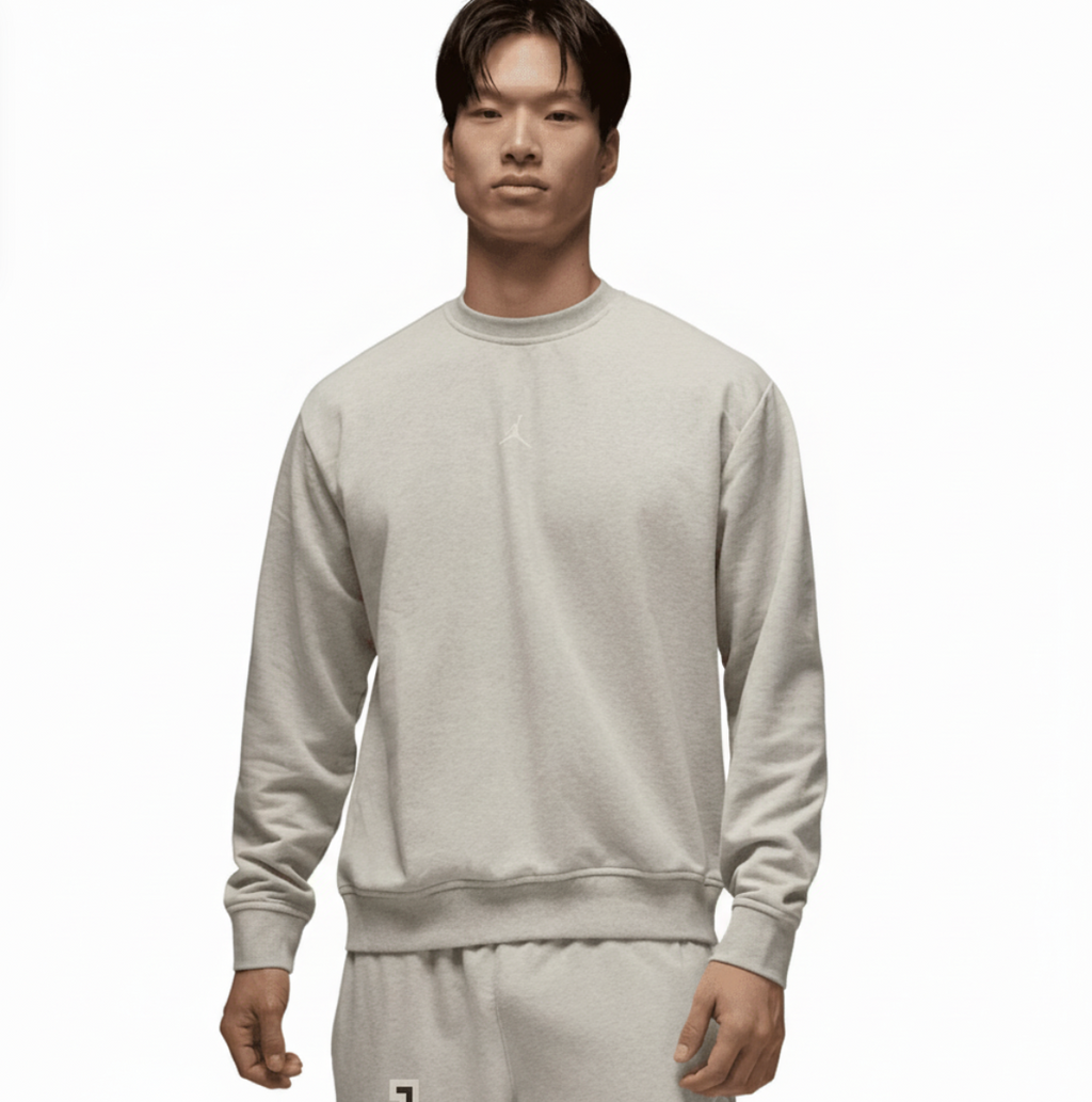 Jordan Sport Crossover Men's Dri-FIT Crew-Neck Sweatshirt 'Grey Heather'