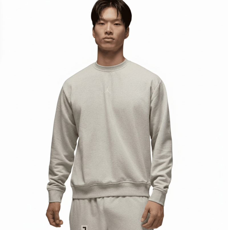 Jordan Sport Crossover Men's Dri-FIT Crew-Neck Sweatshirt 'Grey Heather'