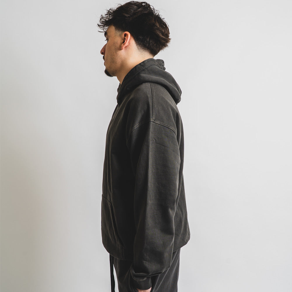 KLOVR Heavyweight Hoodie 'Vintage Dark Grey'