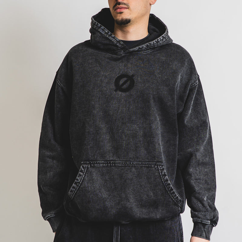 KLOVR Heavyweight Hoodie 'Washed Black'