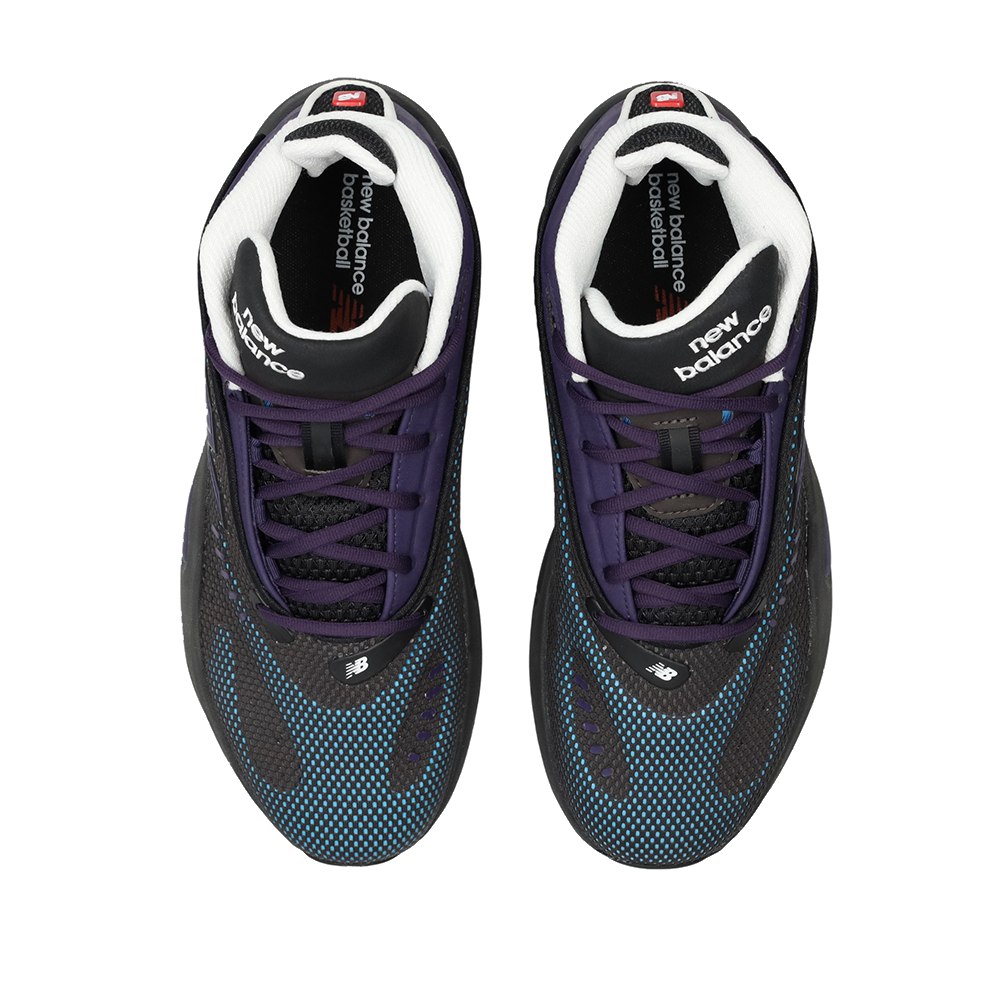 New Balance P400 Basketball Shoes 'Black/Purple/Fan Blue'