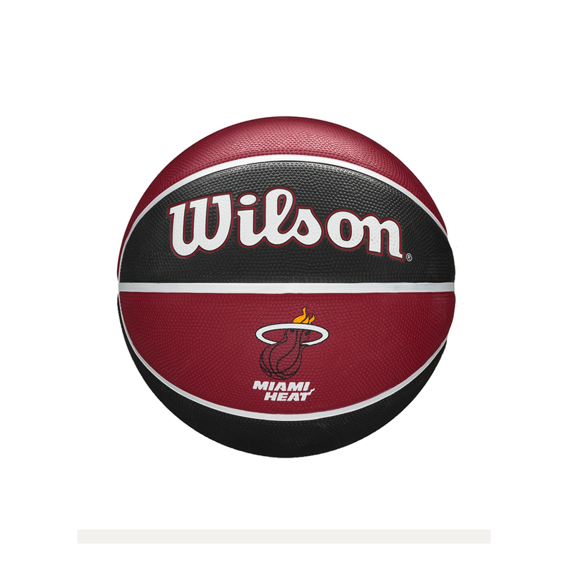 Wilson NBA Team Tribute Basketball Miami Heat 'Black/Red'