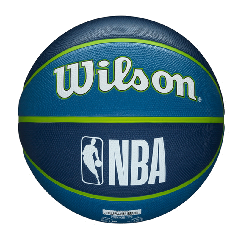 Wilson NBA Team Tribute Basketball Minnesota Timberwolves 'Blue' Size 7 Basketball