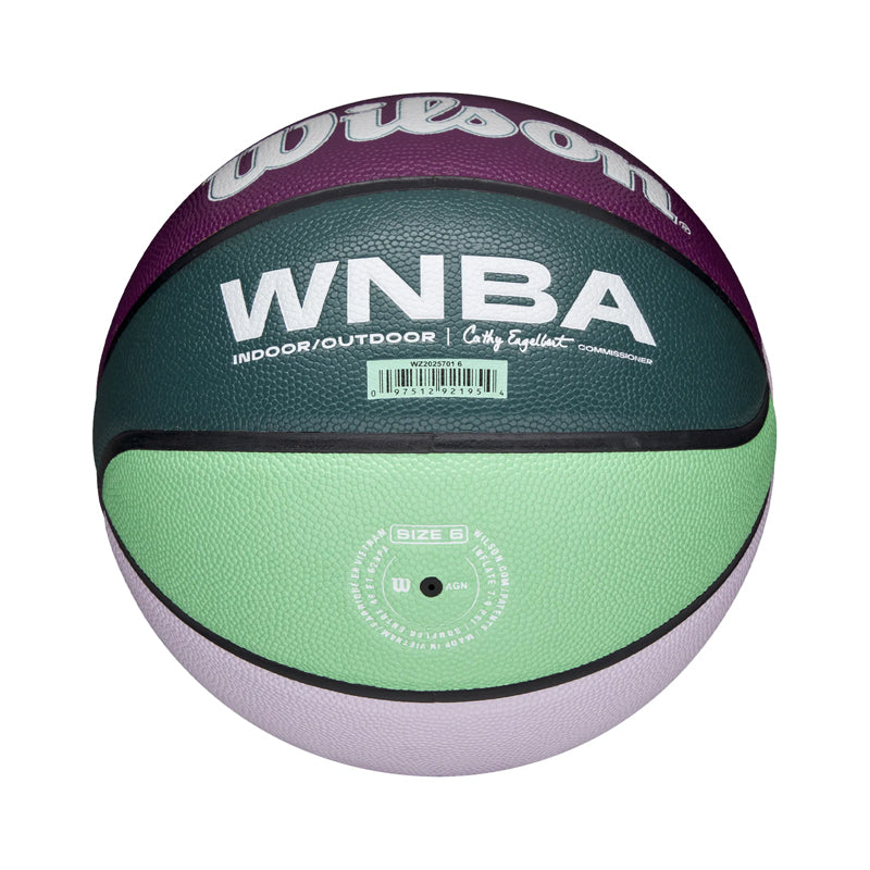 Wilson WNBA Heir Multi-Color Size 6 Basketball