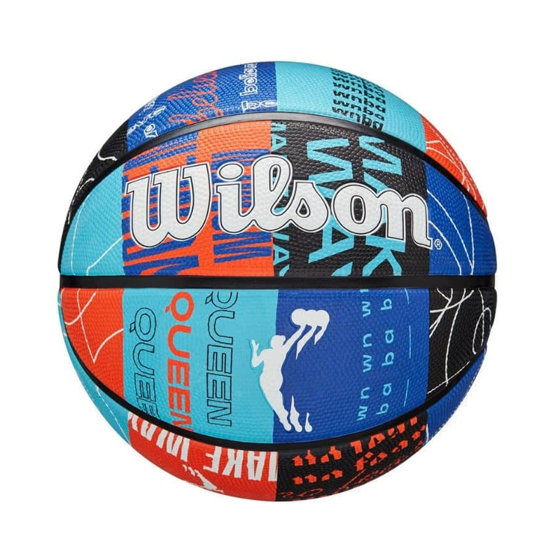 Wilson WNBA Heir DNA Outdoor Basketball Size 6 'Blue/Orange'