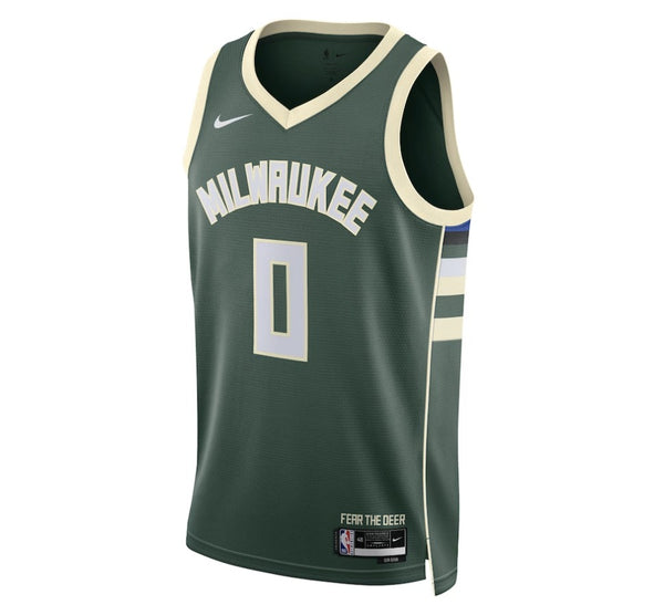 Damian Lillard Milwaukee Bucks Icon Edition 2022/23 Nike Dri-FIT