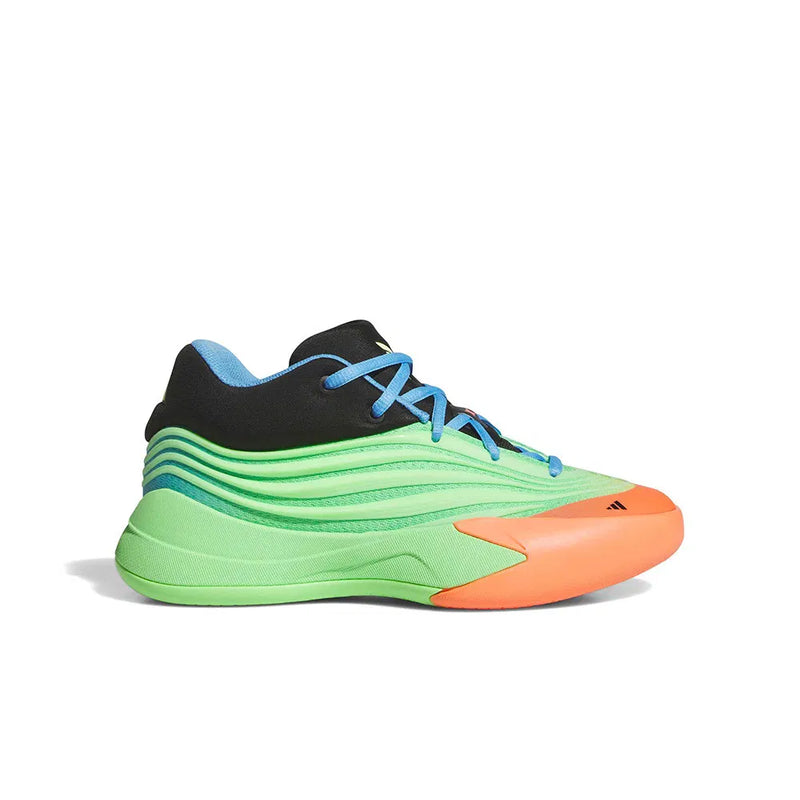 Adidas Dame X (GS) 'Black/Green/Orange'