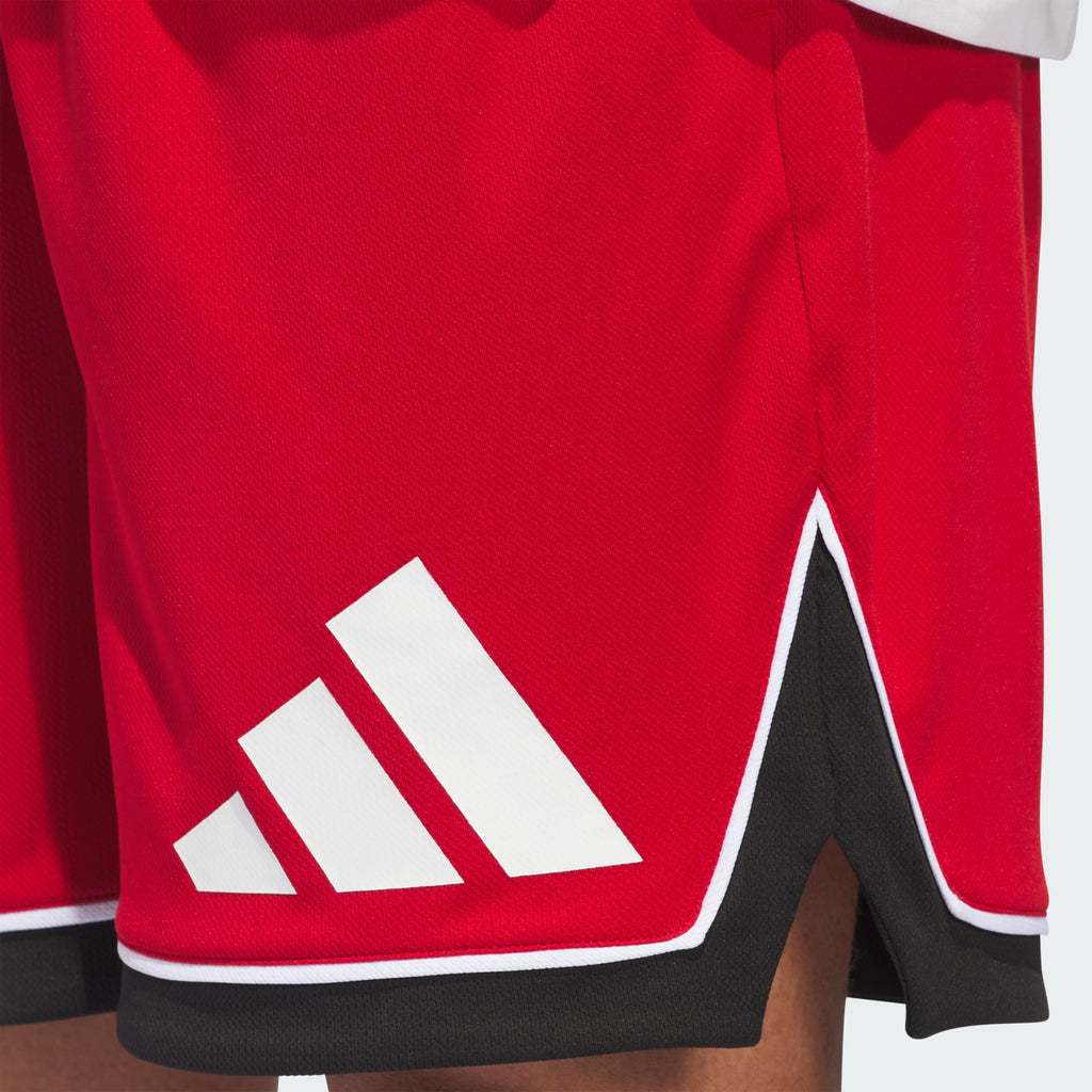 Adidas Basketball Shorts 'Badge of Sports - Red'