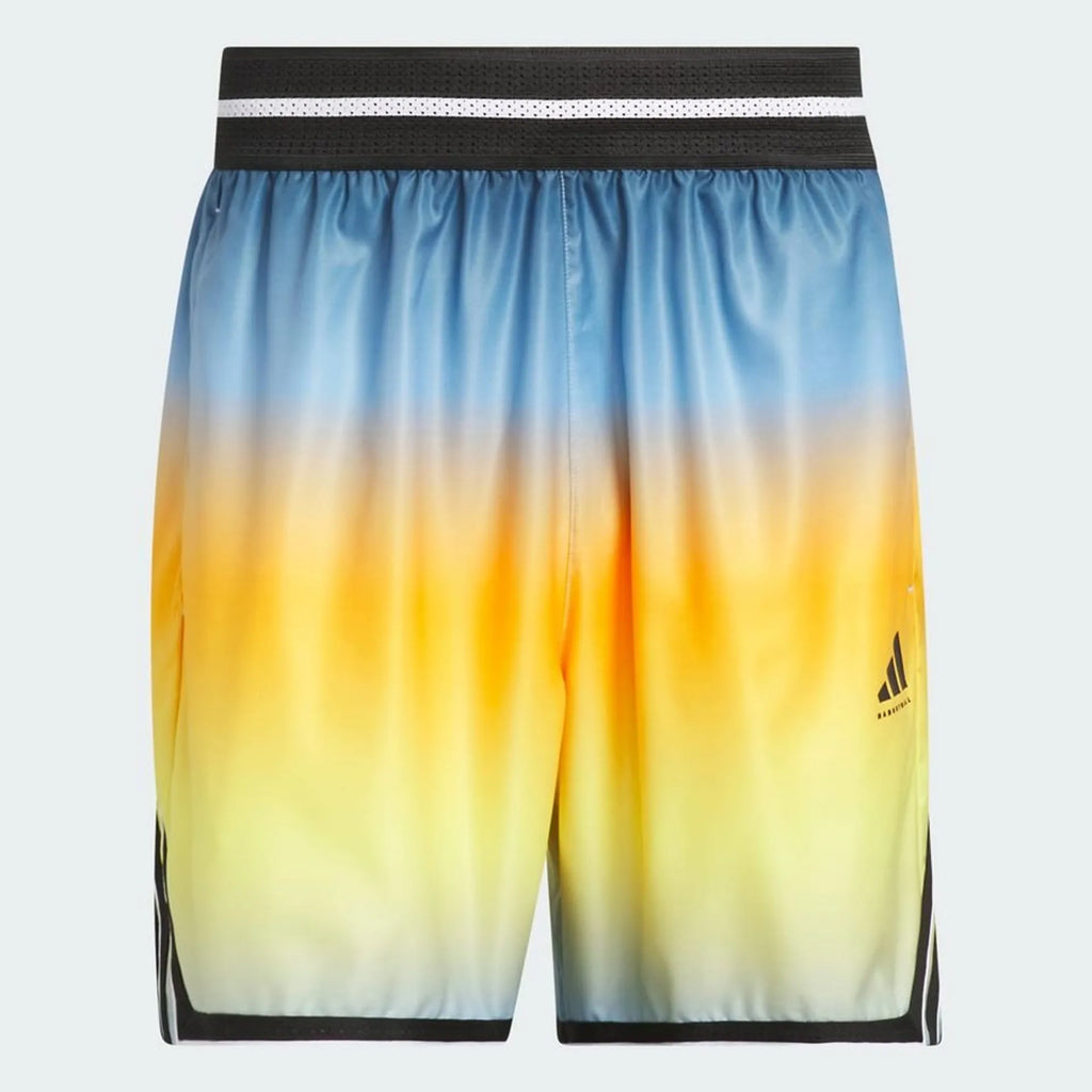 Adidas adidas Crazy Lite AOP Short 'Yellow/Blue'