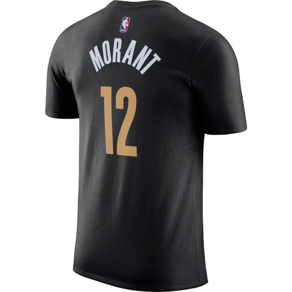 Ja Morant Memphis Grizzlies Nike Boys City Edition N&N Kids T-shirt 'Black'