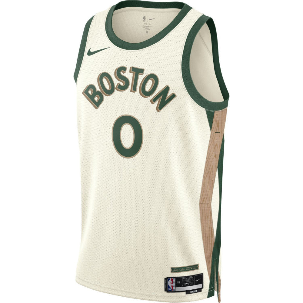 Jayson Tatum Boston Celtics Nike Boys City Edition Swingman Kids Jersey 'Sail'