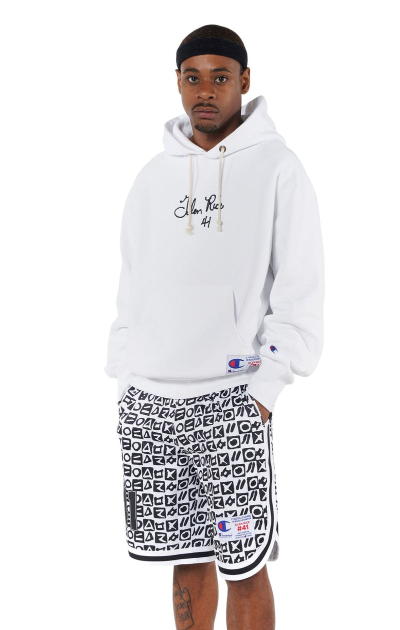 Champion Hoody Glen Rice Collection 'White/Black'