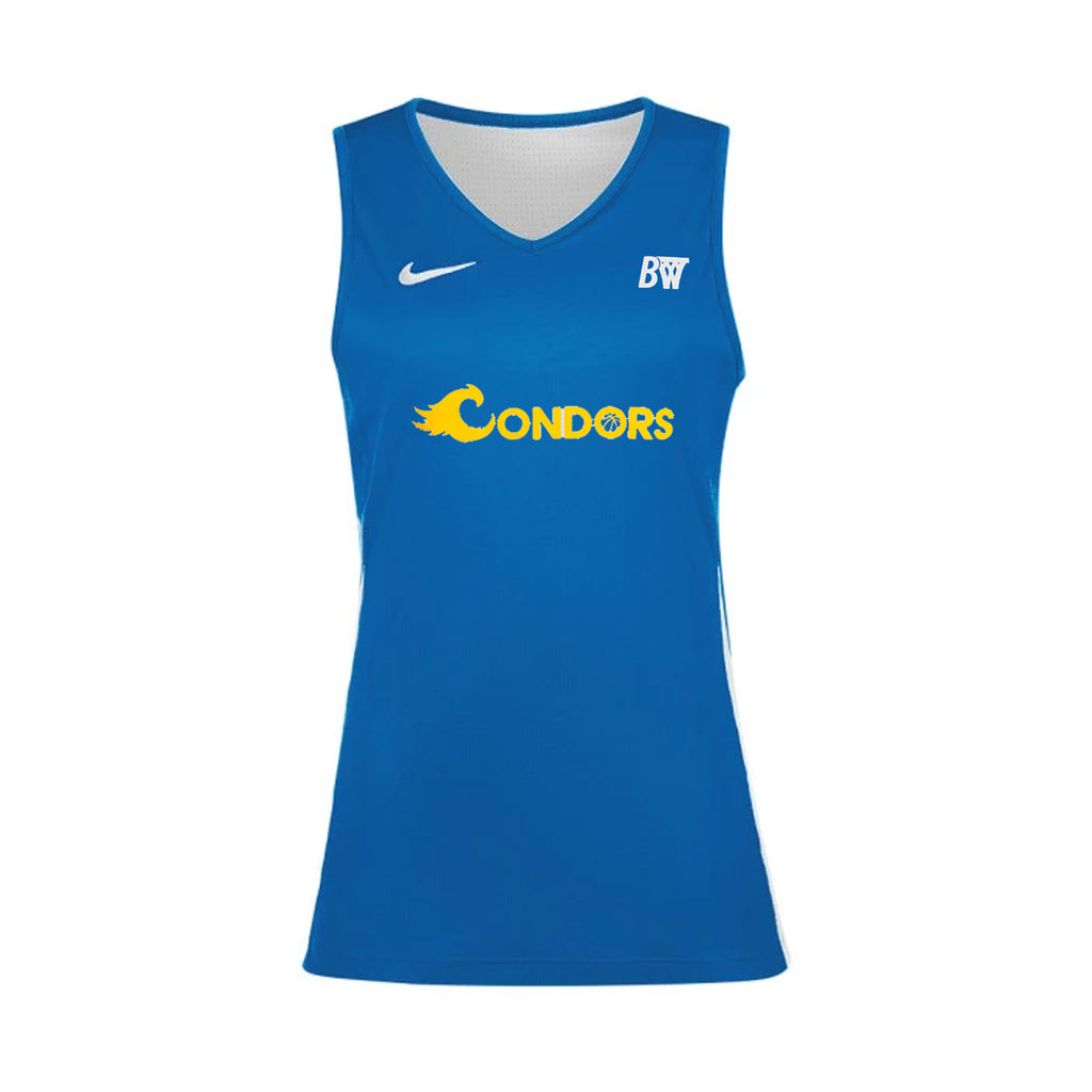 Nike Condors Light weight DRI-FiT Reversible Jersey - Womens 'Royal Blue/White'
