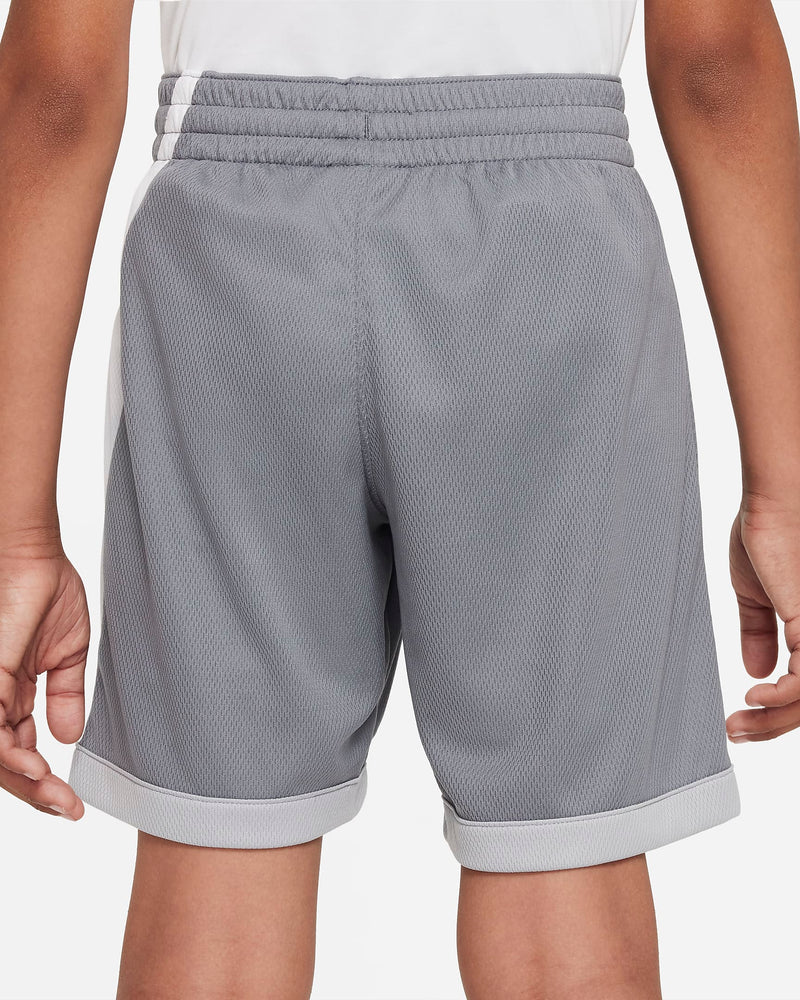 Nike Dri-FIT Older Kids' (Boys') Basketball Shorts 'Smoke Grey/White'