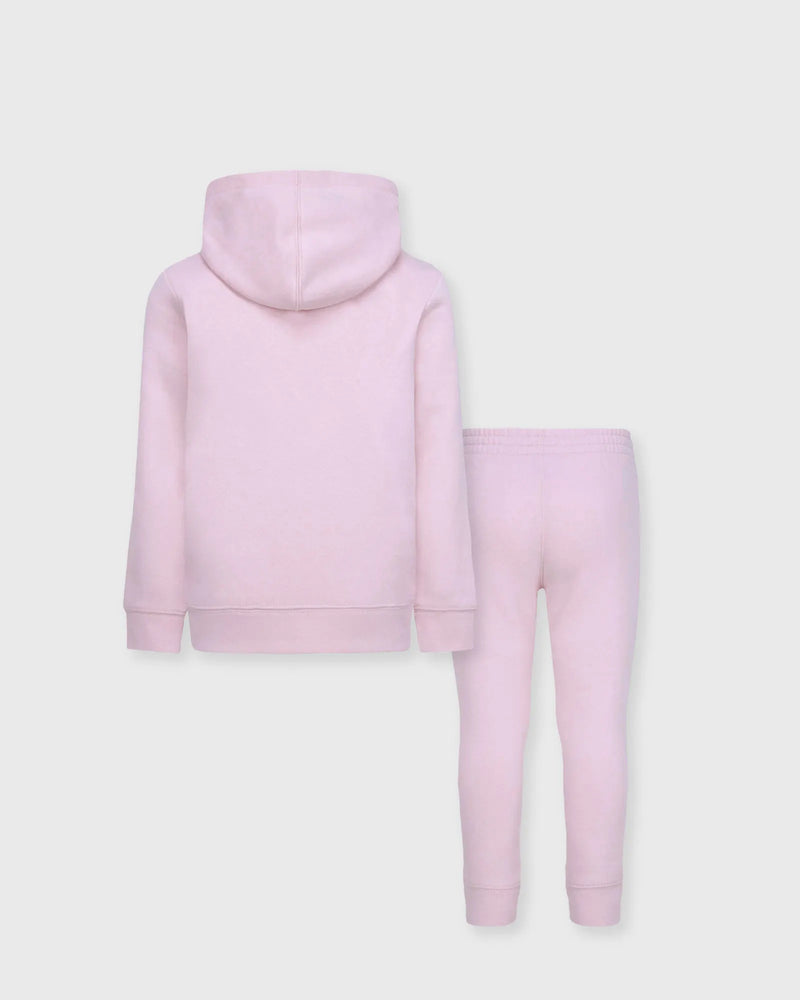 Jordan Essentials Fleece Kids Set 'Pink Foam'