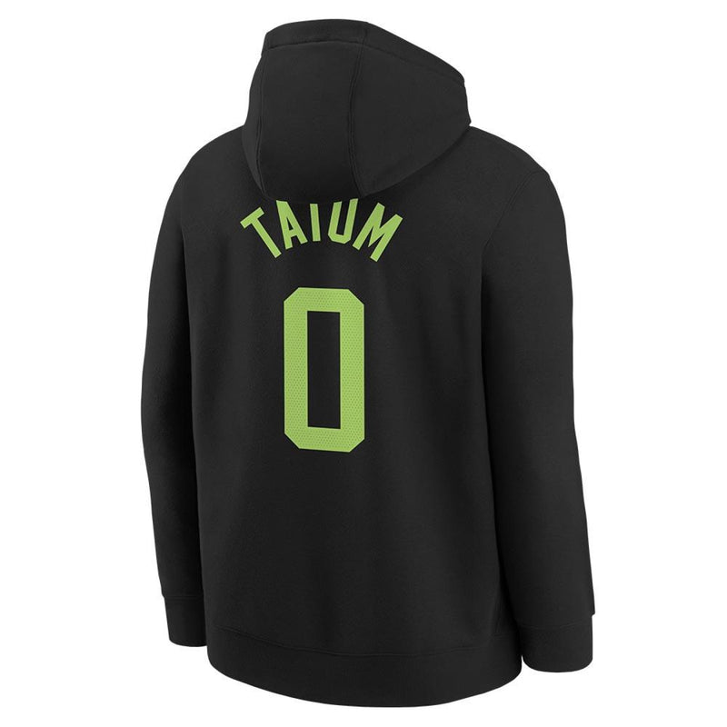 Nike Jayson Tatum Boston Celtics City Edition Kids Hoodie 'Black'