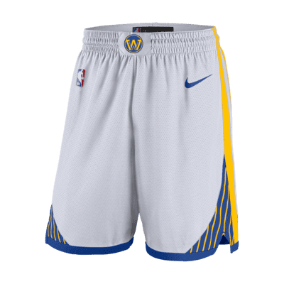 Golden State Warriors Nike Boys Association Swingman Kids Short 'White'