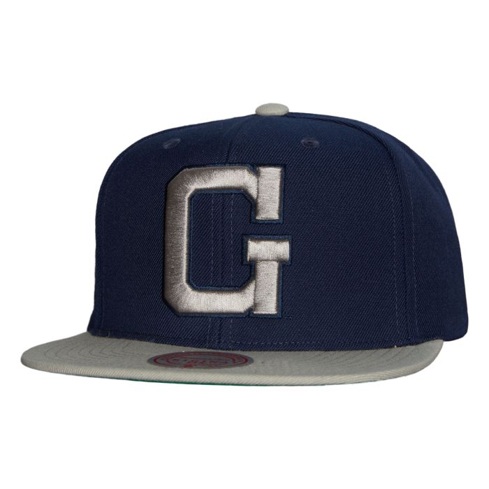 Mitchell & Ness NCAA Team 2 Tone 2.0 Snapback Cap Georgetown University 'Navy/Grey'