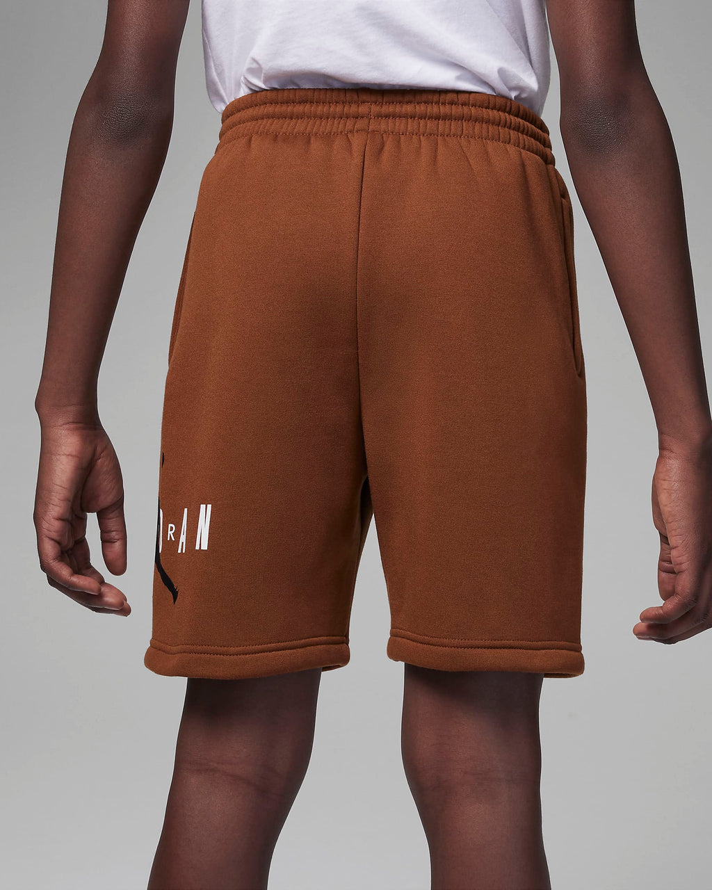 Jordan Big Kids' Sustainable Fleece Shorts 'British Tan'