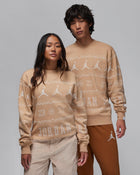 Jordan Essentials Holiday Men's Fleece Crew 'Hemp'