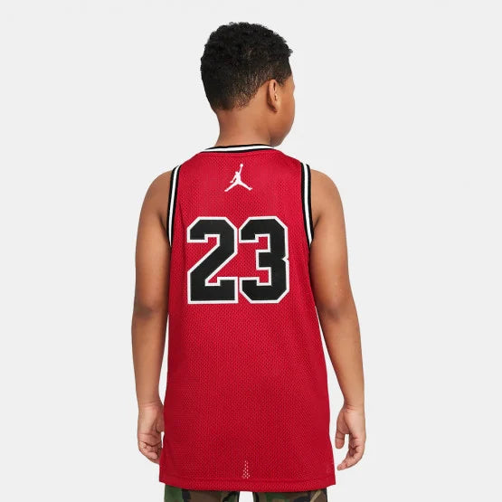 Jordan 23 Kids Jersey 'Gym Red'