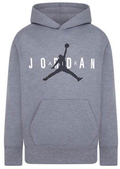 Jordan Jumpman Sustainable Kids Hoody 'Carbon Heather'