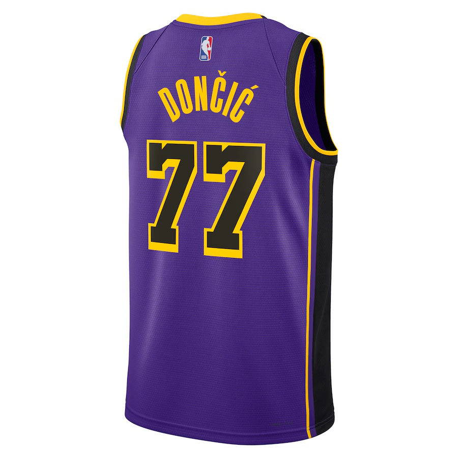 Luka Dončić - Los Angeles Lakers Jordan Statement Edition Swingman Jersey Adults