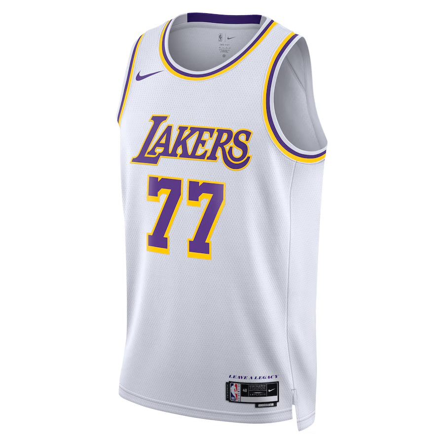 Luka Dončić - Los Angeles Lakers Nike Association Edition Swingman Jersey Adults