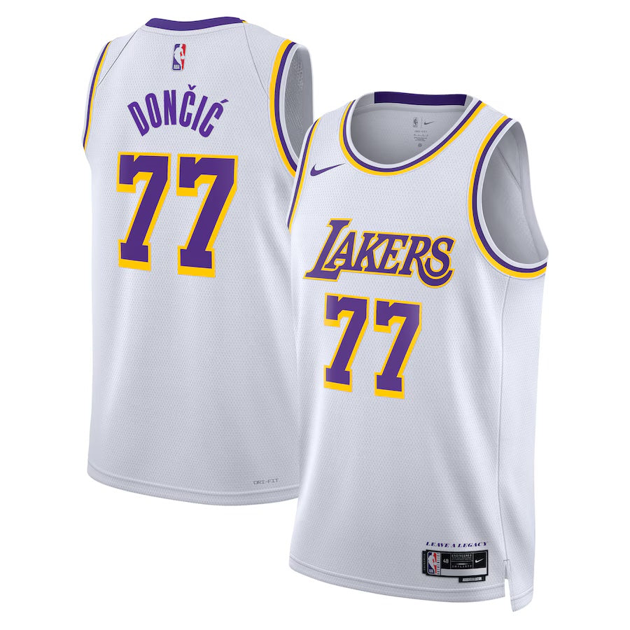 Luka Dončić - Los Angeles Lakers Nike Association Edition Swingman Jersey Adults
