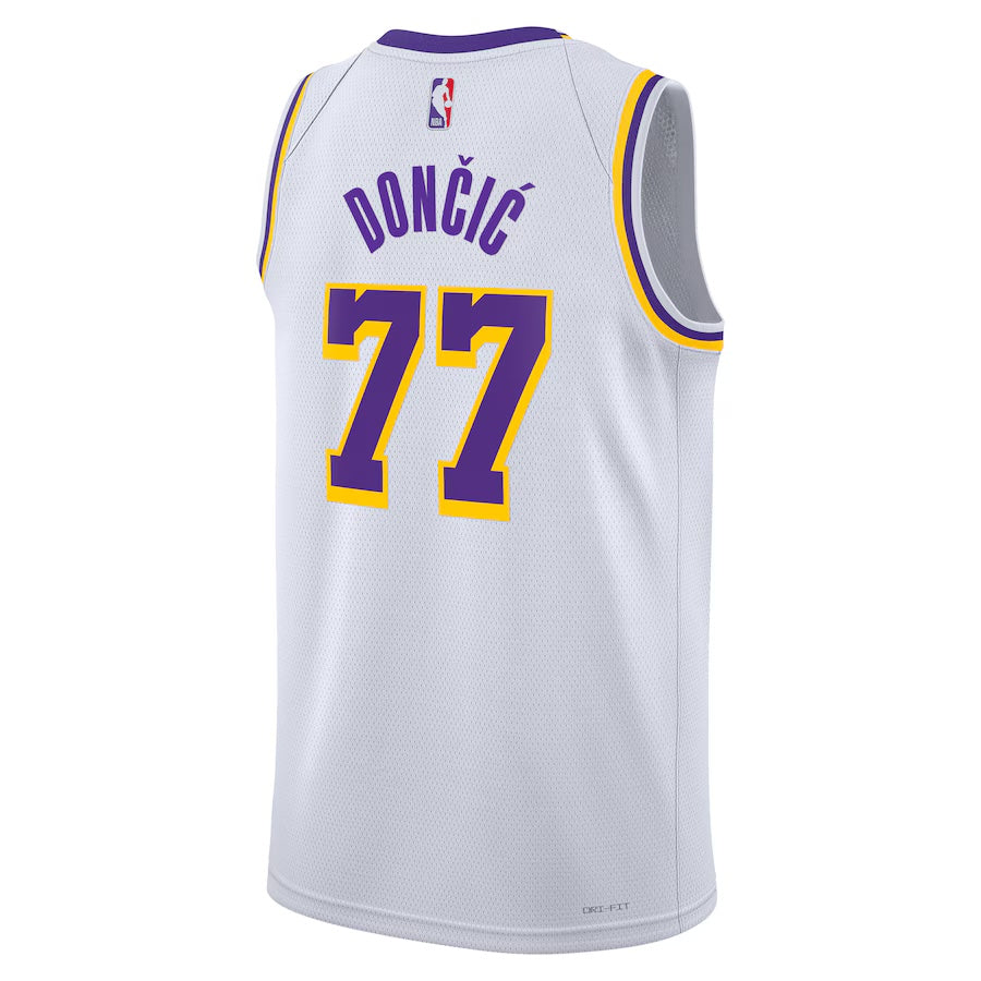 Luka Dončić - Los Angeles Lakers Nike Association Edition Swingman Jersey Adults