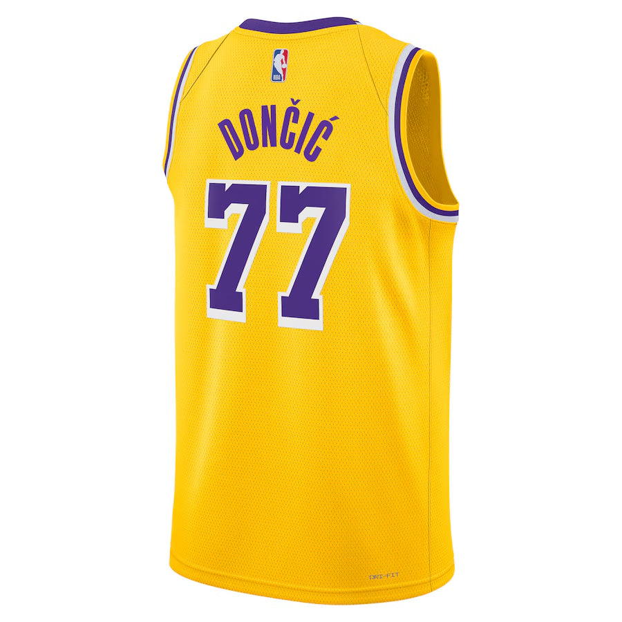 Luka Dončić - Los Angeles Lakers Nike Icon Edition Swingman Jersey Adults