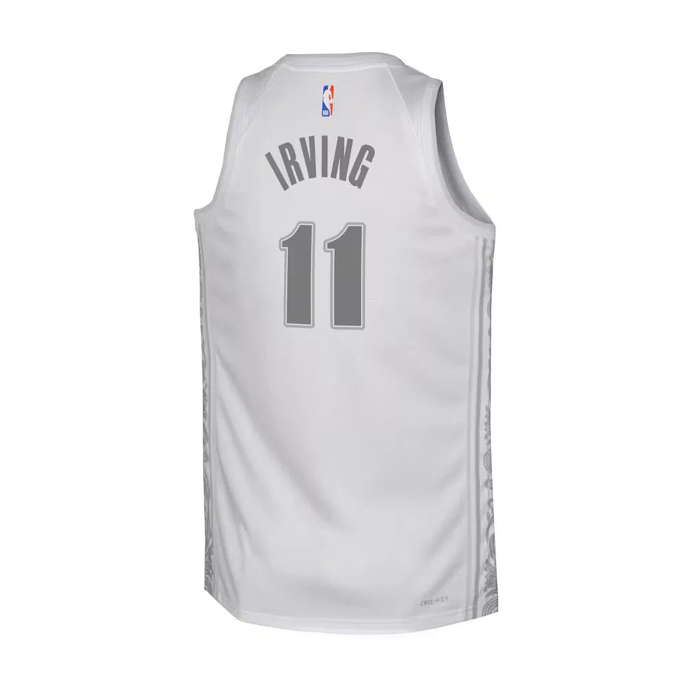 Nike Kyrie Irving Dallas Mavericks City Edition Boys Jersey 'White'