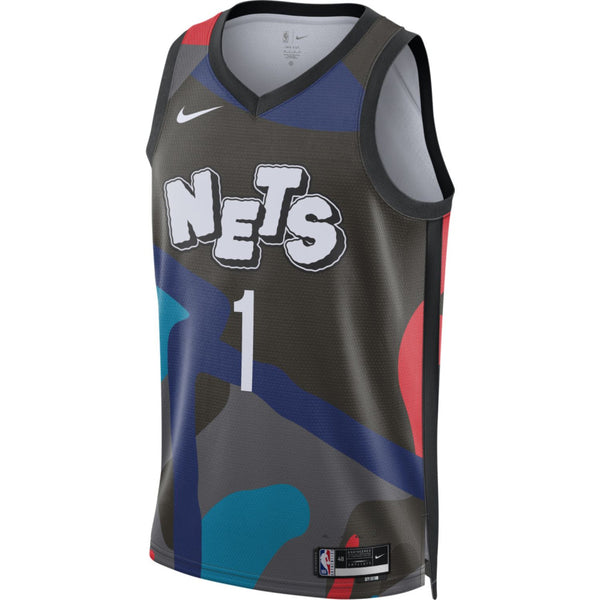 Mikal Bridges Brooklyn Nets Nike Men's Swingman City Edition
