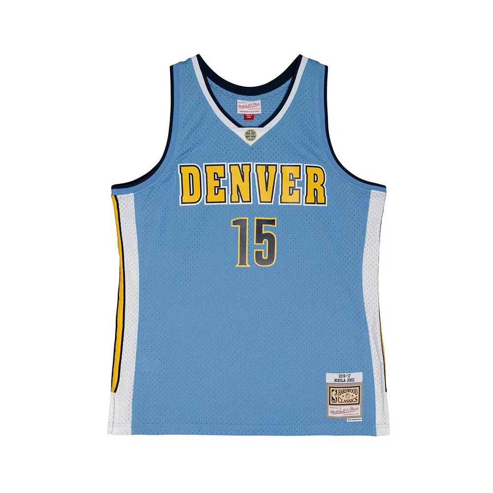 Mitchell & NessNBA Swingman Jersey Denver Nuggets Alternate 2016-17 Nikola Jokic #15 'Blue'