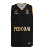 AS Monaco Maillot Euroleague 24/25 Black