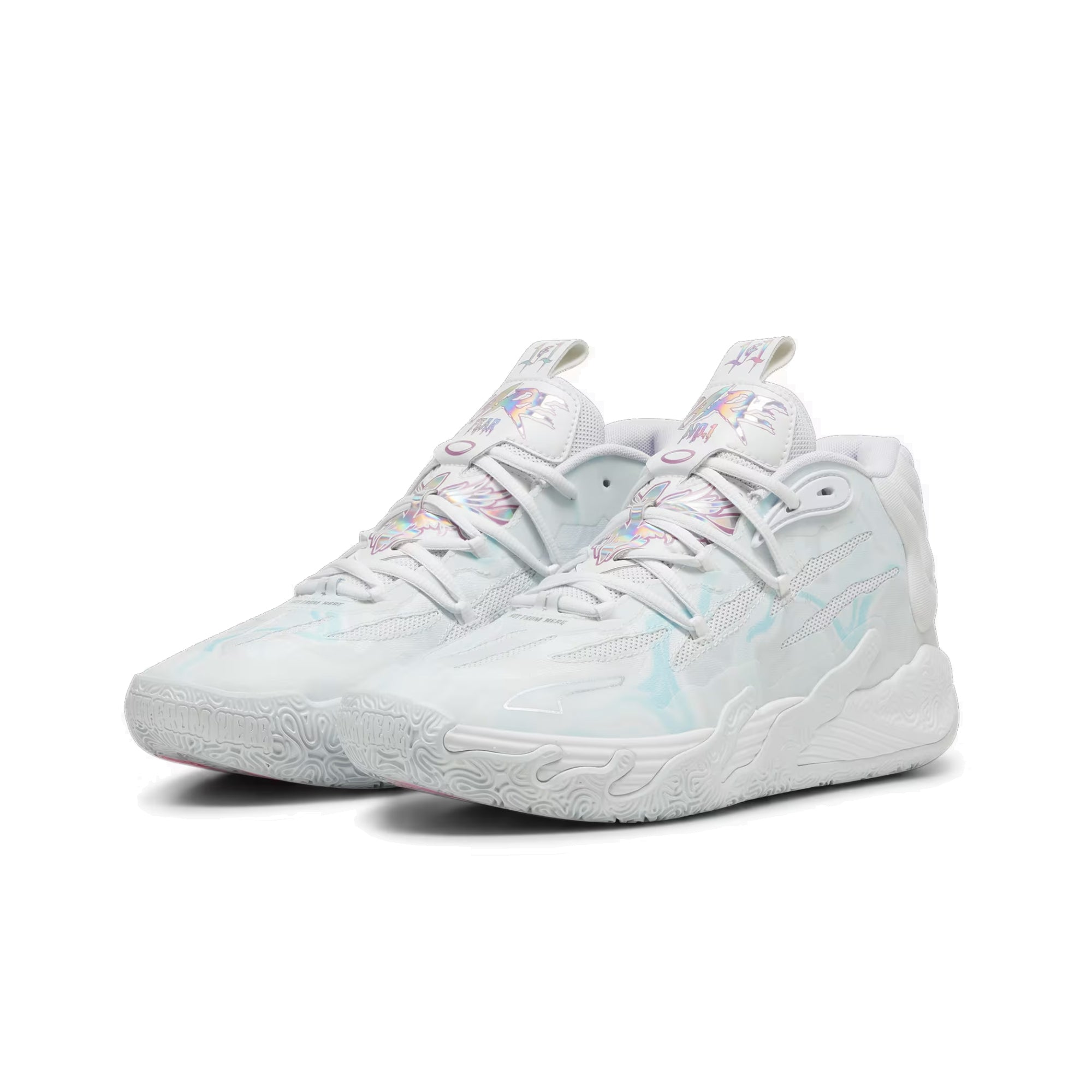 puma basketball shoes all white