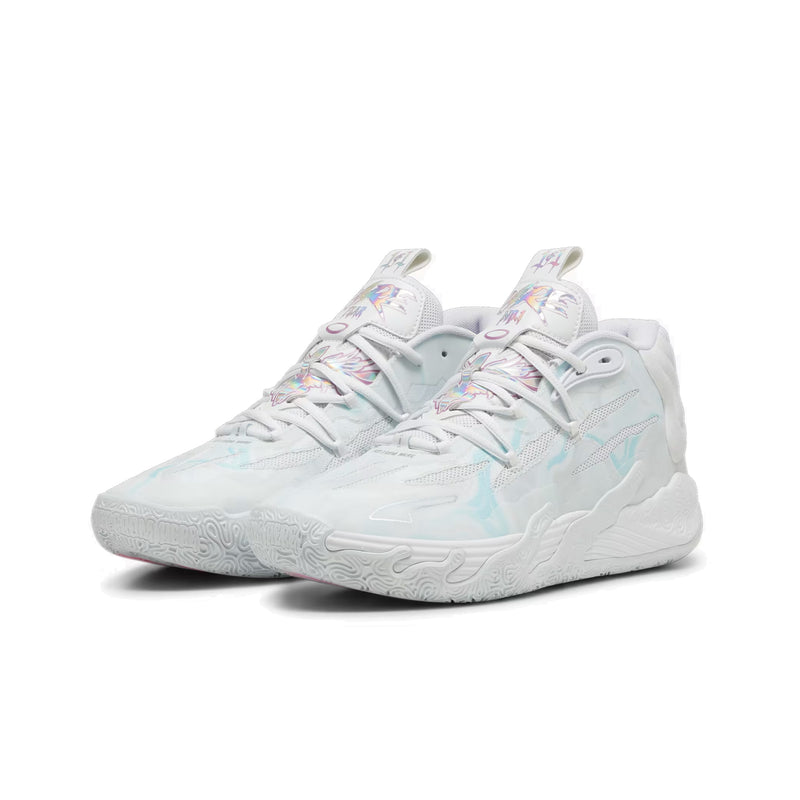 PUMA MB.03 "Iridescent" Basketball Shoes 'White/Dewdrop'