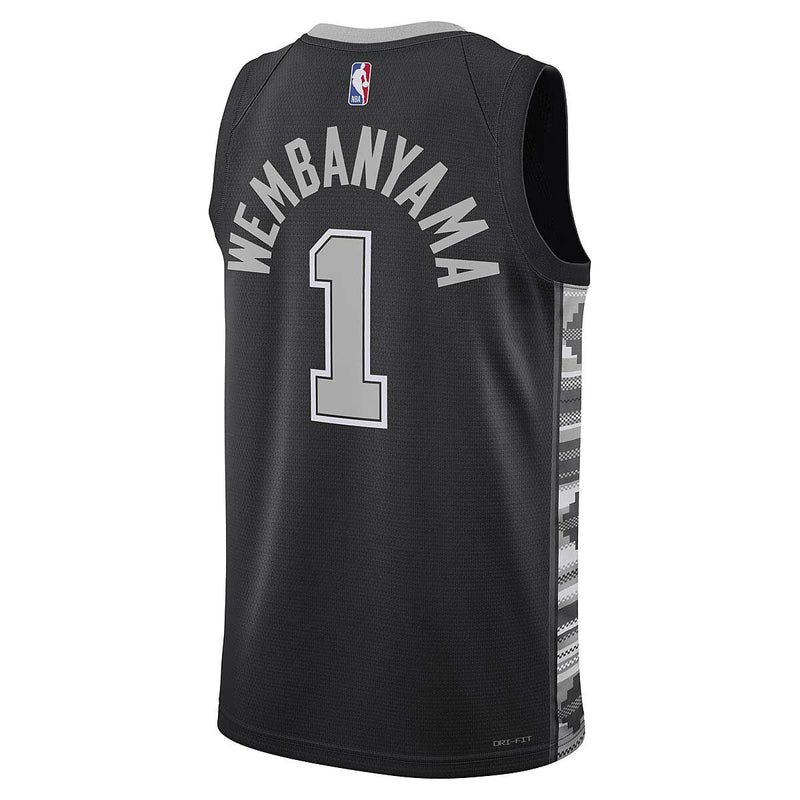 Victor Wembanyama San Antonio Spurs Statement Swingman Jersey 'Black'