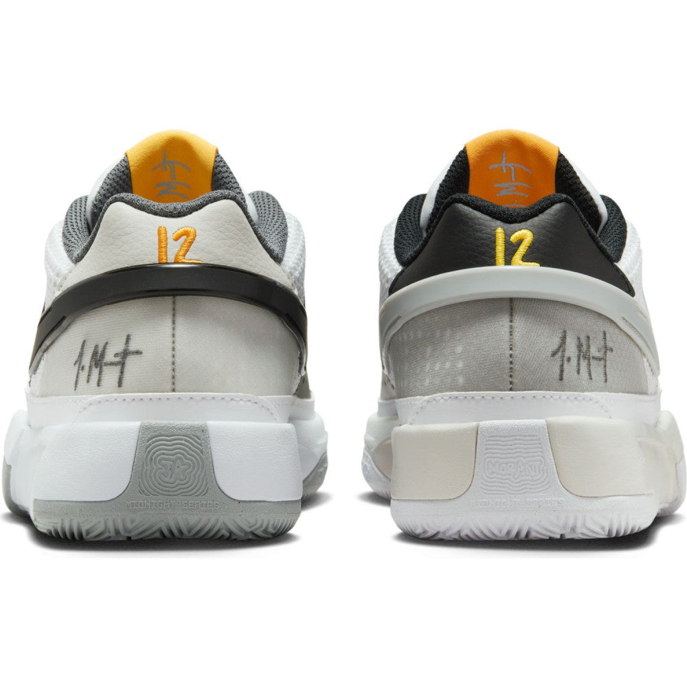 Ja Morant Ja 1 (GS) Basketball Shoes 'White/Grey/Black'