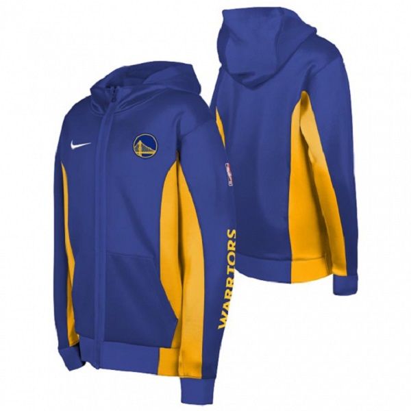 Golden State Warriors Nike Showtime Kids Hoody 'Blue'