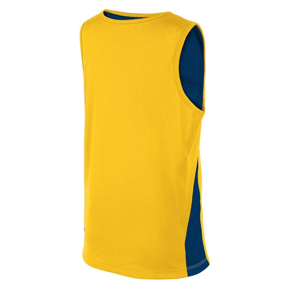 Nike Youth Team Basketball Stock Kids Reversible Jersey 'Yellow/Blue'