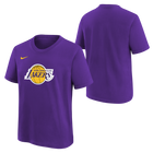 Los Angeles Lakers Nike Essential Logo KIds T-Shirt 'Purple'